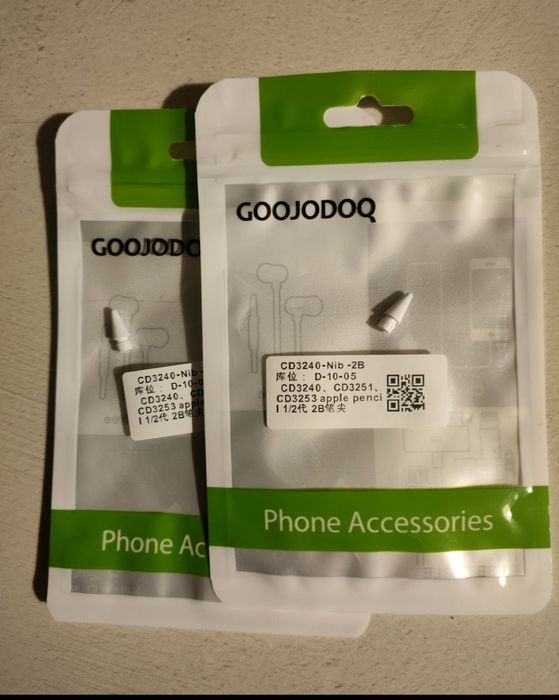Końcówki do rysika Apple 2 i 1 - 2 sztuki
