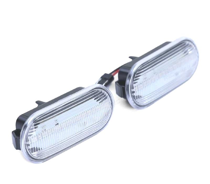 PISCAS LATERAIS LED BAR FORD SEAT VOLKSWAGEN VW CROMADO