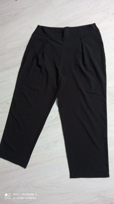 Czarne eleganckie spodnie damskie Cider 16/18