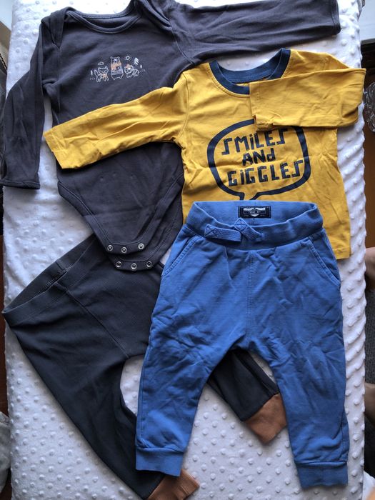 Все 210!Штани next 86-92р,штаны,george боди1-2год лонгслив 12-18-24мес