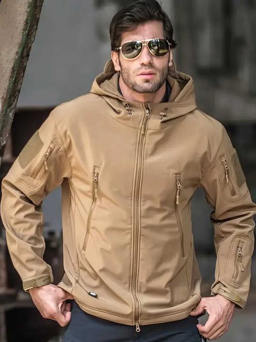 Софтшел на флисе костюм куртка штани мультикам военная форма Британка