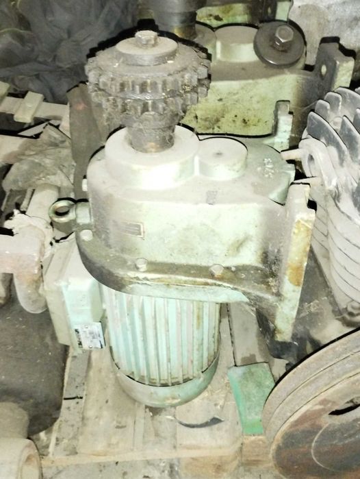 Мотор редуктор німецкий, германский, ГДР, мотор-редуктор інструм.