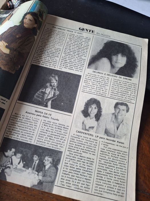 Revista nova gente 1984 Maria da Fe