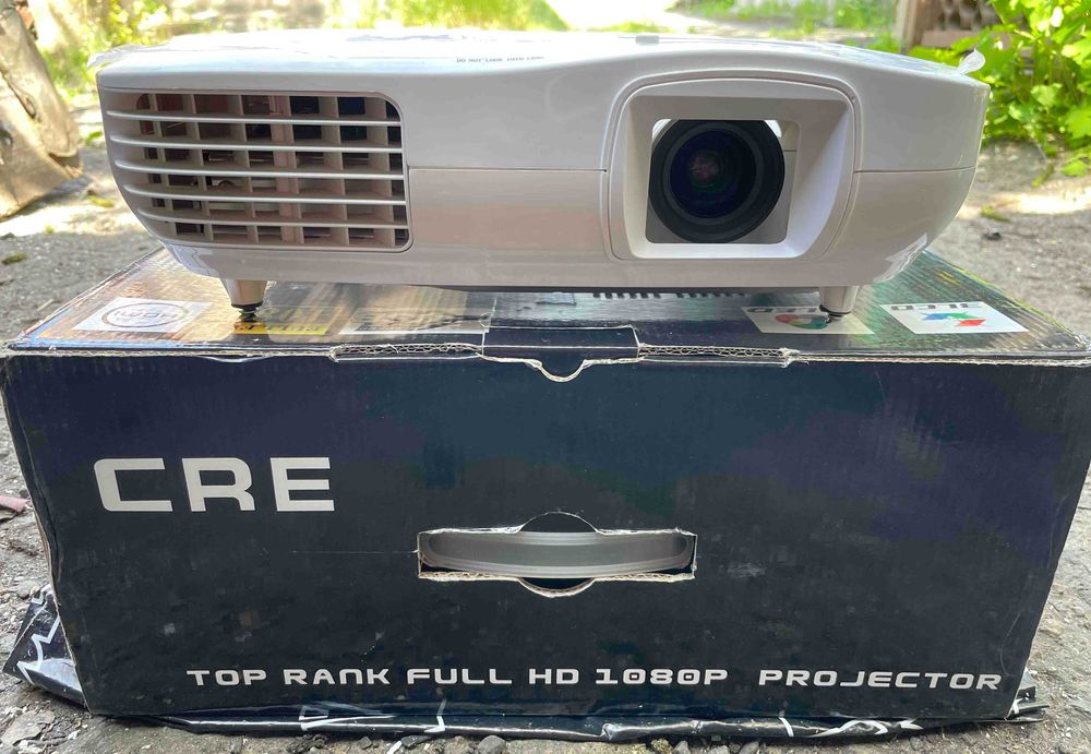 LED Проектор 1920х1080 CRE-VX2000 (EPSON D7), 3LCD, 50 000ч,3000lm,88W