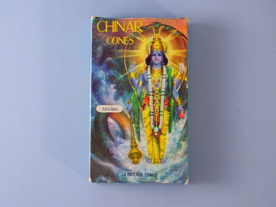 kadzidło chinar cones lata 80-te indie
