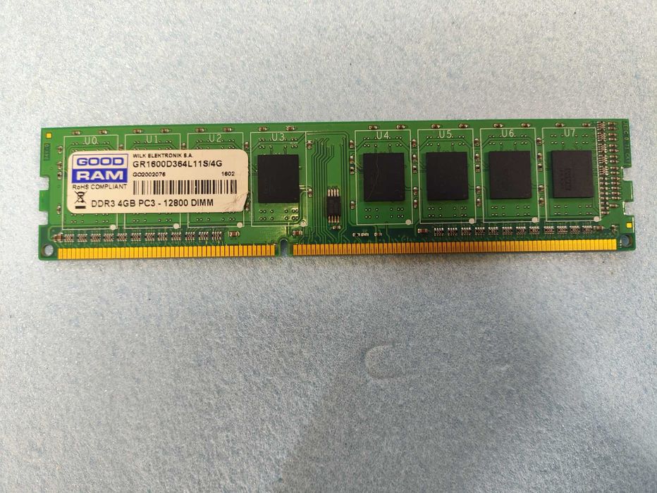 Оперативна пам'ять Goodram DDR3 4GB 1600 MHz