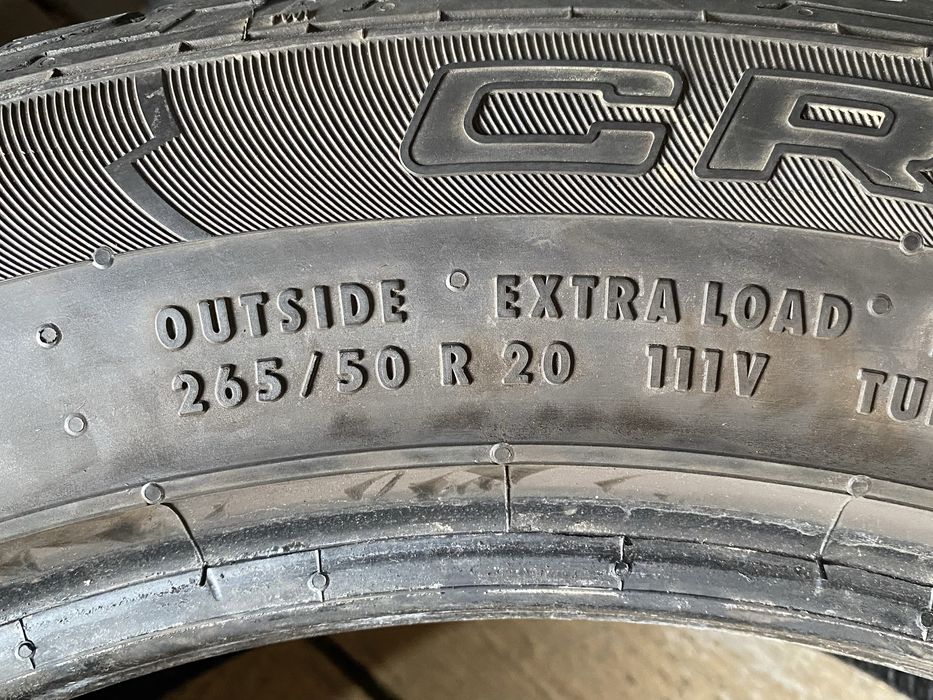 4шт 265/50R20 Continental CrossContact UHP