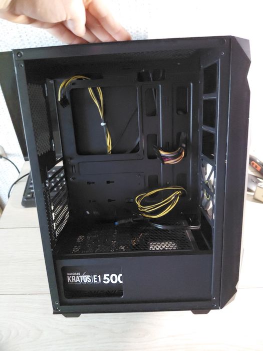 Корпус GAMDIAS ATHENA E1 Elite + Блок живлення Gamdias Kratos E1-500