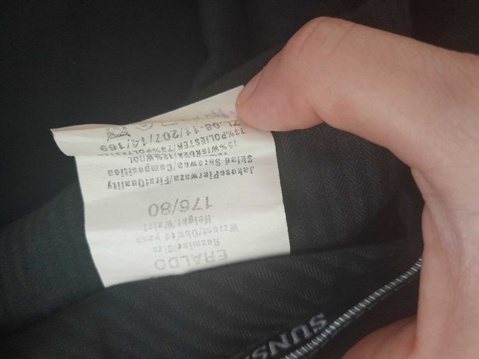 Spodnie męskie materiałowe