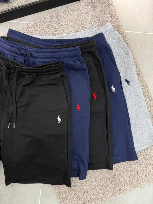 Шорти Polo Ralph Lauren чорні сірі сині чолові поло ральф ларен котонові