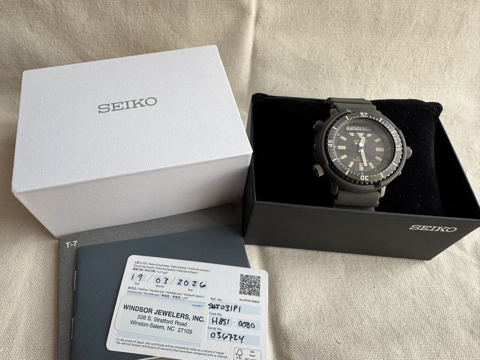 Seiko Prospex Arnie Urban SNJ031
