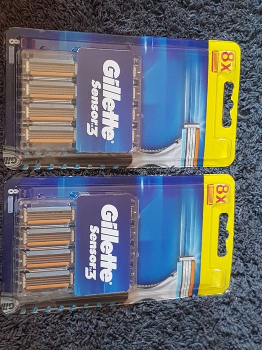 Orginal Gillette Sensor  3 wkłady ostrza 8sztuk tylko 25zl