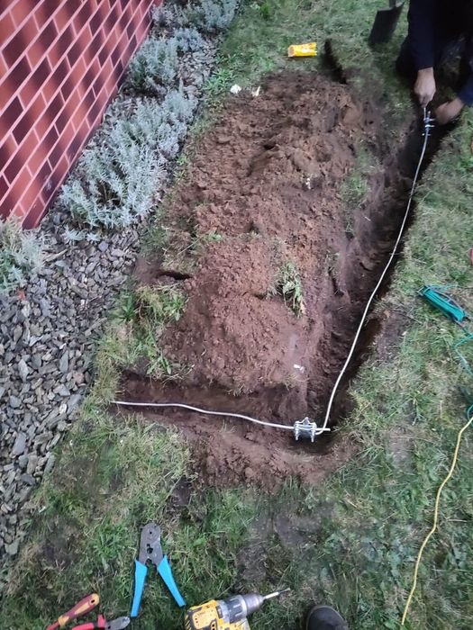 Монтаж заземлення (модульного)