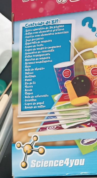 Jogo Descobrir os 5 Sentidos. 4 +