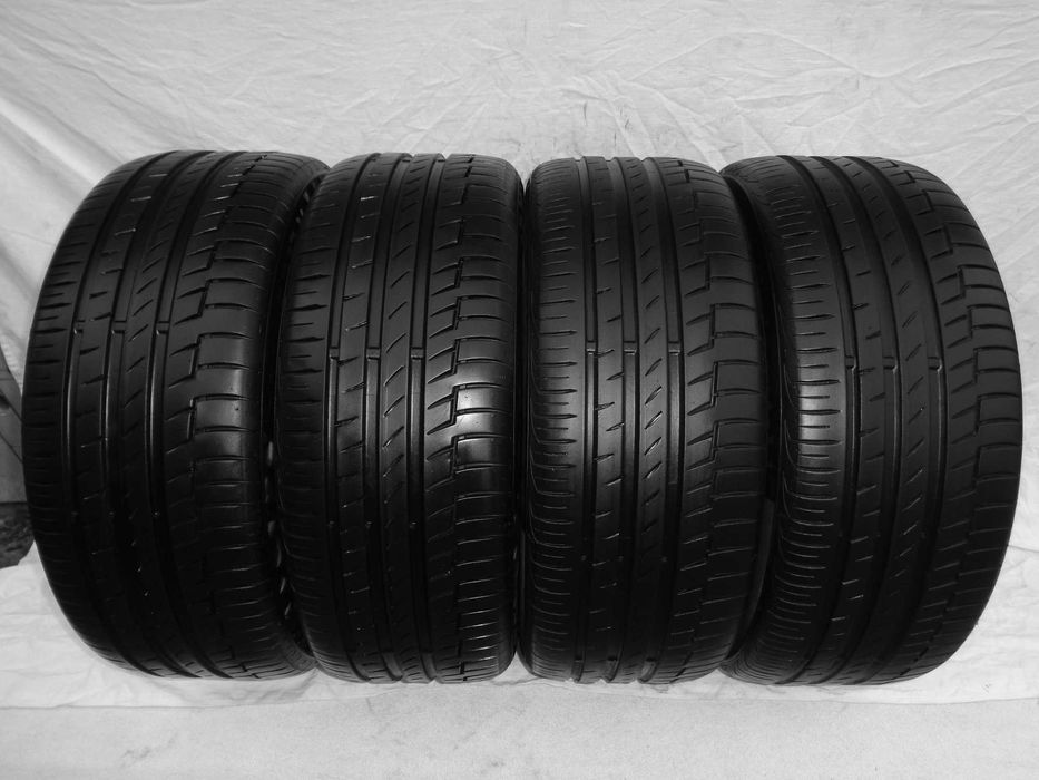 Opony letnie CONTINENTAL PremiumContact 6 225/45 R17 91V (2x7mm i 2x6mm)