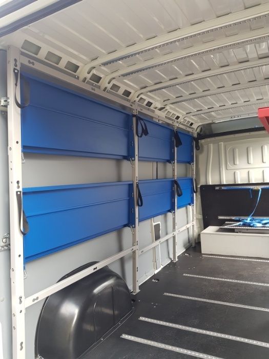 Zabudowa KURIERSKA busa kurier półki podłoga boki WSZYSTKIE AUTA