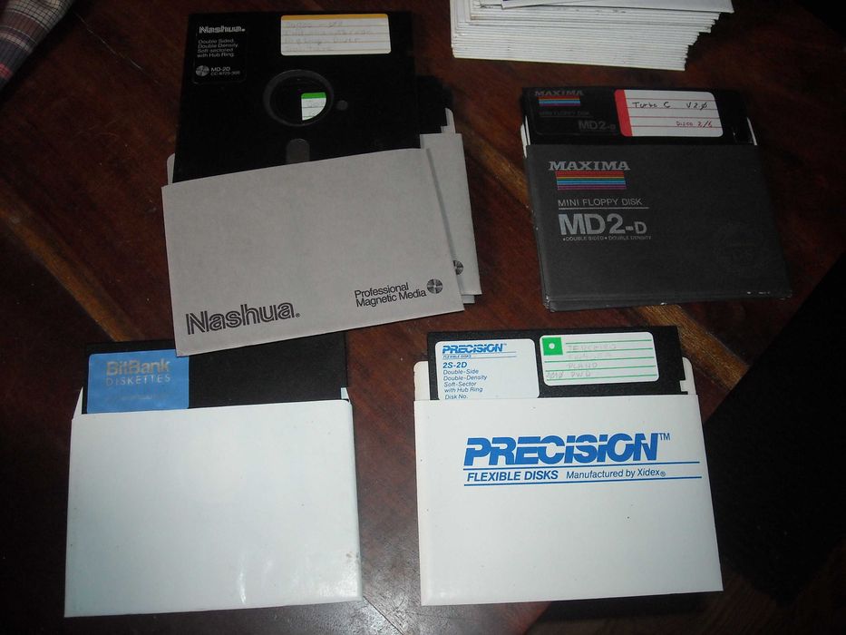 Disquetes antigas 5,25 5.1/4 5.25 5"1/4