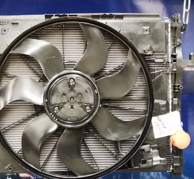 Conjunto Radiadores com Ventoinha ORIGINAL para Mercedes W222 S400 EPC