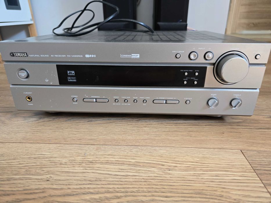 Kino domowe SONY 5.0 + Amplituner YAMAHA RX-V430RDS, pilot, nowe kable