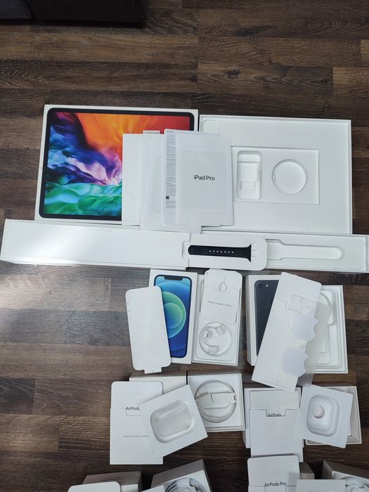 Продам упаковки apple iphone, watch, ipad, airpods.
Ко