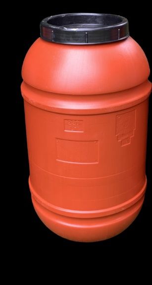 Beczka 220l spożywcza beczki plastikowe 220 na wodę, pasze ziarno