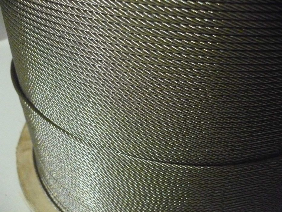 lina stalowa 10mm 6x19 FC ocynkowana wycią obornika