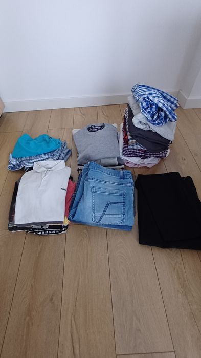 Paka ubrań męskich M/L