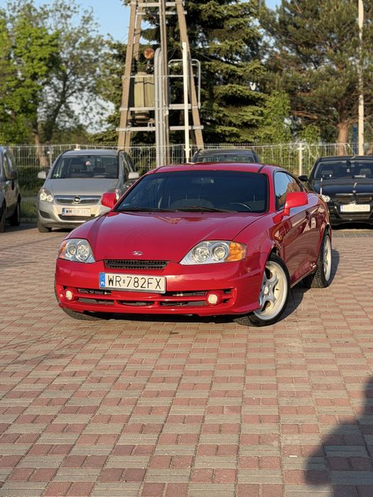 Hyundai Coupe Tiburon 2.0 Benzyna  Fajny stan. Ladny kolor. Raty. Gwarancja. Polecam