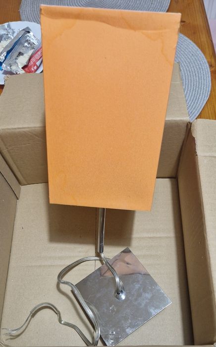 Lampa wisząca pomarańczowa