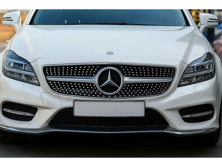 Mercedes CLS C218 Передняя решетка тюнинг AMG GT Maybach Diamond