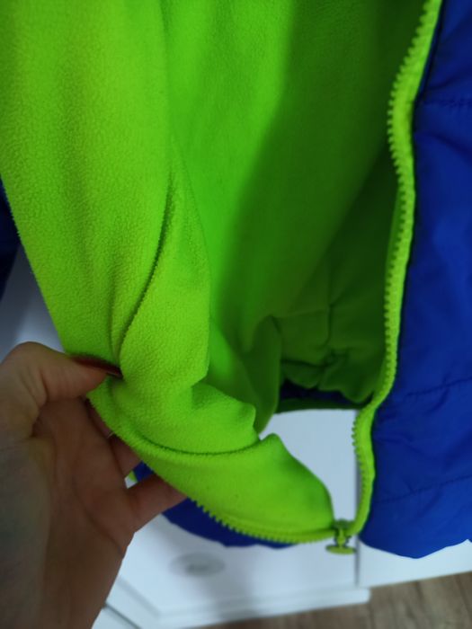 Kurtka ocieplana zimowa rozmiar 122 Adidas chłopięca