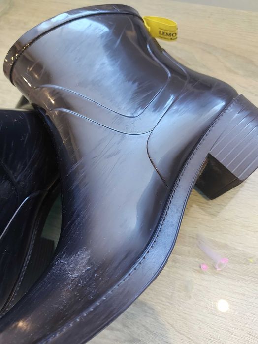 Botins Lemon Jelly estado razoável