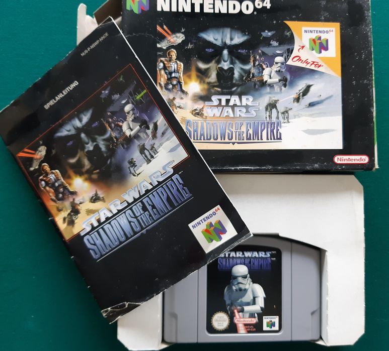 Jogo Nintendo 64 "Star Wars - Shadows Of The Empire"