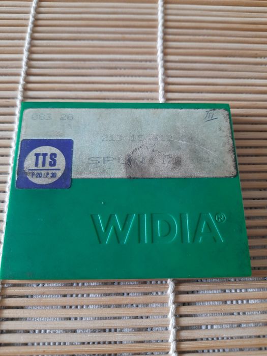 Твердосплавні пластини для товарного станка WIDIA TTS