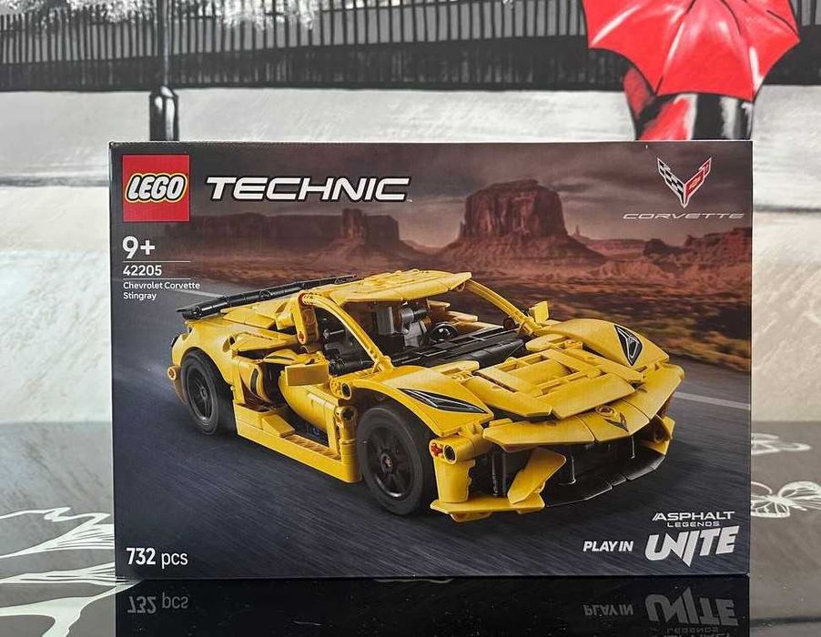Конструктор LEGO Technic 42205 Chevrolet Corvette Stingray