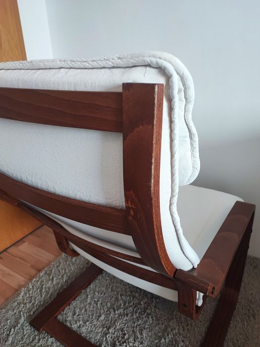 Коричневе Крісло-гойдалка, Стул від ikea.