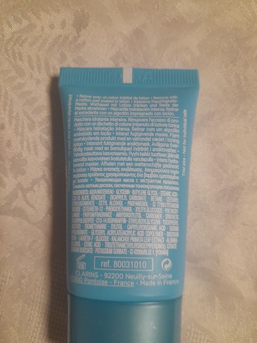 Clarins Beauty Flash Balm  SOS Hydra Hydration Mask