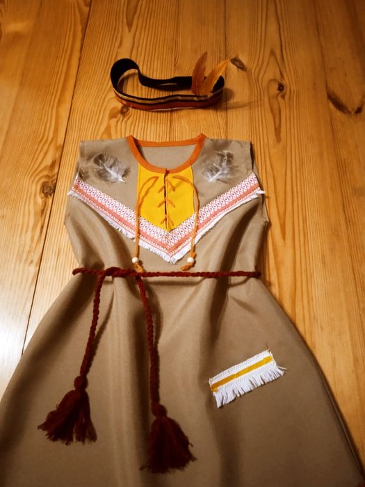 Nowy Strój Indianki 110 Indianka Pocahontas