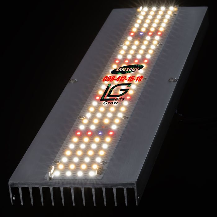 ФІТОЛАМПА Samsung LM281B+ 60W лампа фито гроубокc RED 660 UV IR спектр