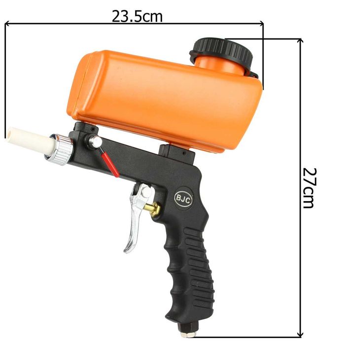 PISTOLET DO PIASKOWANIA Sodowania Piaskarka Dysze