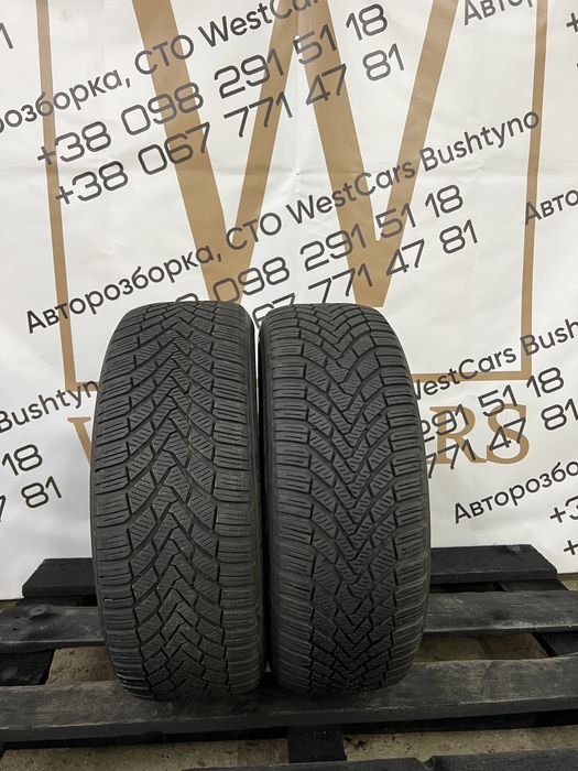 25.ЗимаContinentalContiWinterContact205/55R16H,2шт,2014р,5.5мм