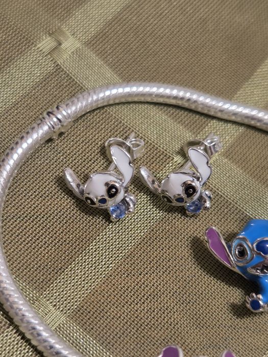Charms Stitch komplet bransoletka zawieszka kolczyki