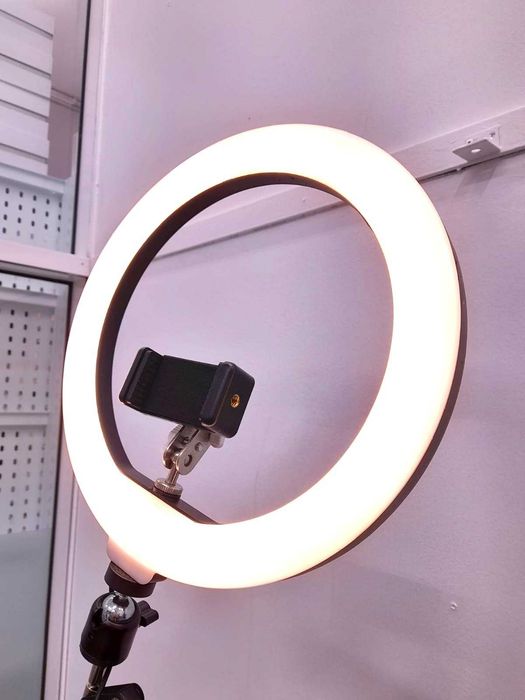 Ring Light com Suporte para Mesa e Telemóvel - NOVA