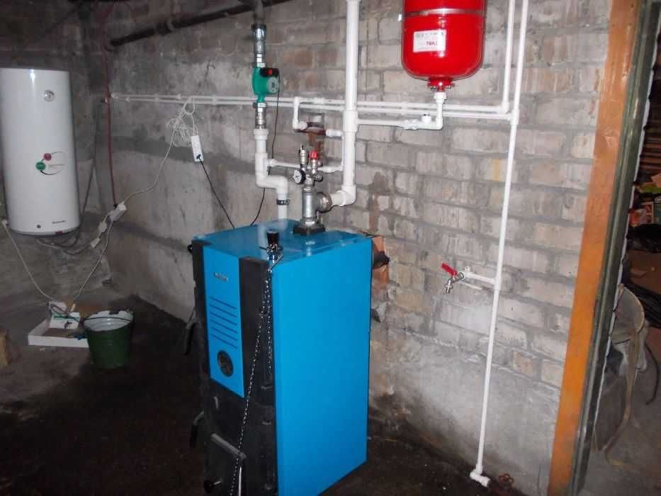 Встановлення котлів, батарей, монтаж системи опалення.