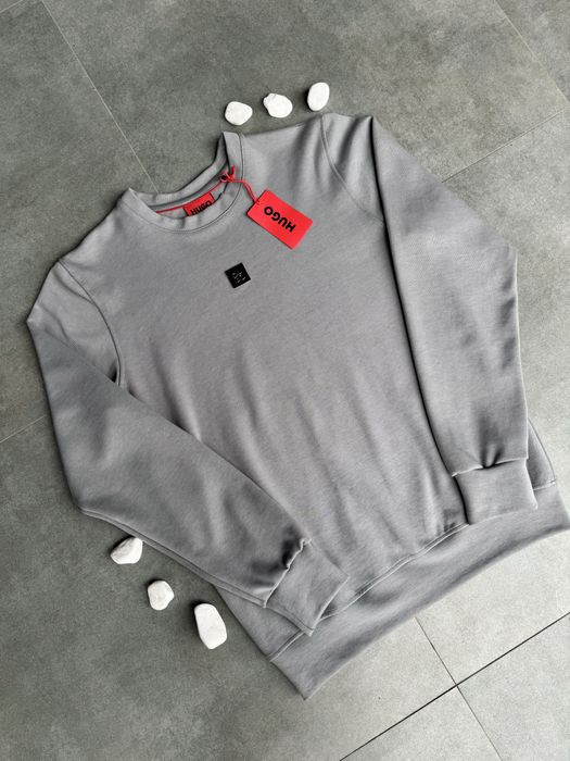 Світшот від Hugo Boss колір графіт