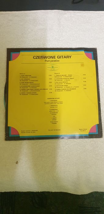 Płyta Czerwone Gitary