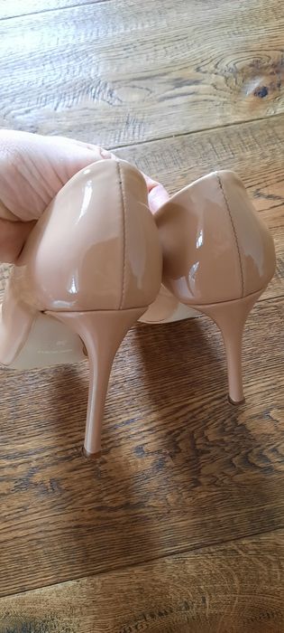 Szpilki Prima Moda 38 skórzane skóra