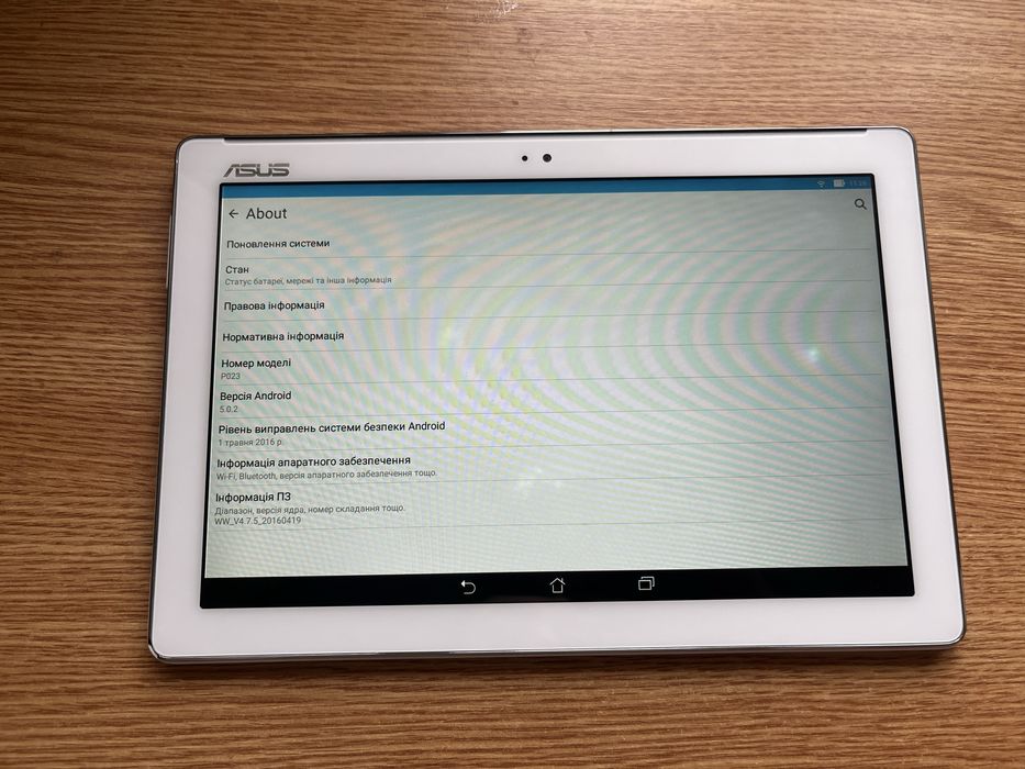 Продаю планшет Asus ZenPad P023