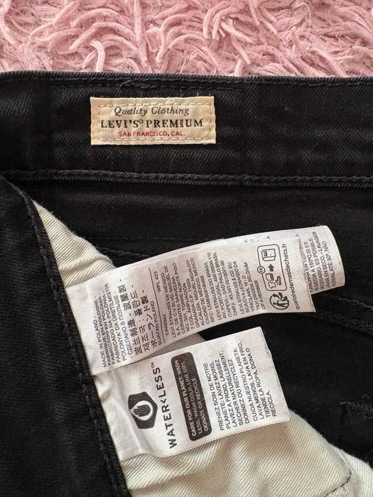 Чоловічі джинси Levi’s 502, W32 L32 [чорні]