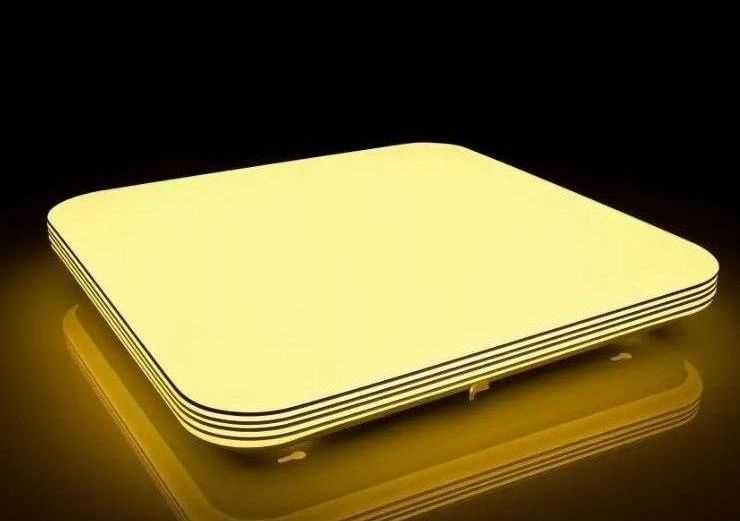 LED потолочный Светильник Люстра Квадратная 6 моделей 36–90W